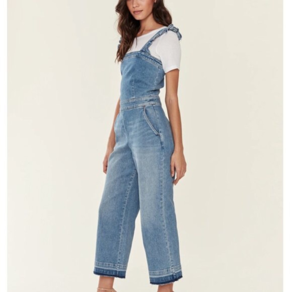 Blank NYC Ruffle Jumpsuit